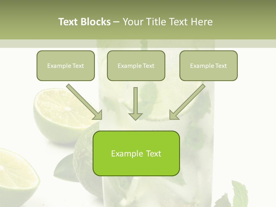 Kalt Brauner Cocktails PowerPoint Template