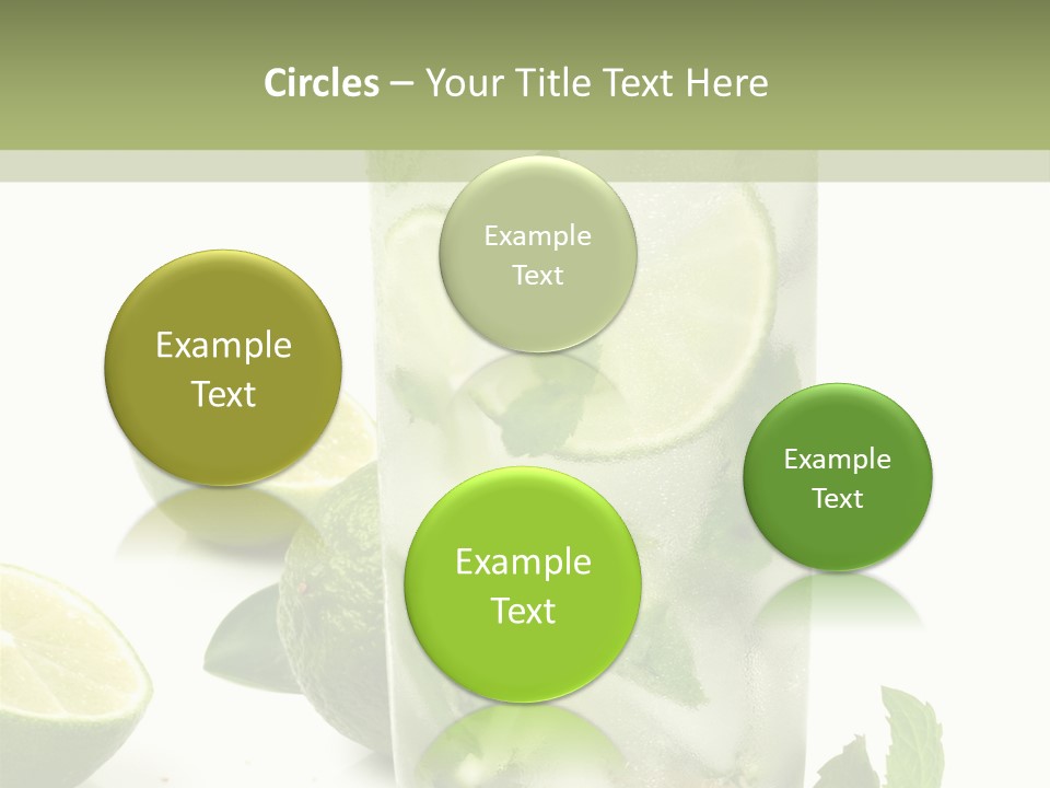 Kalt Brauner Cocktails PowerPoint Template