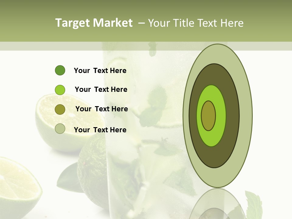 Kalt Brauner Cocktails PowerPoint Template