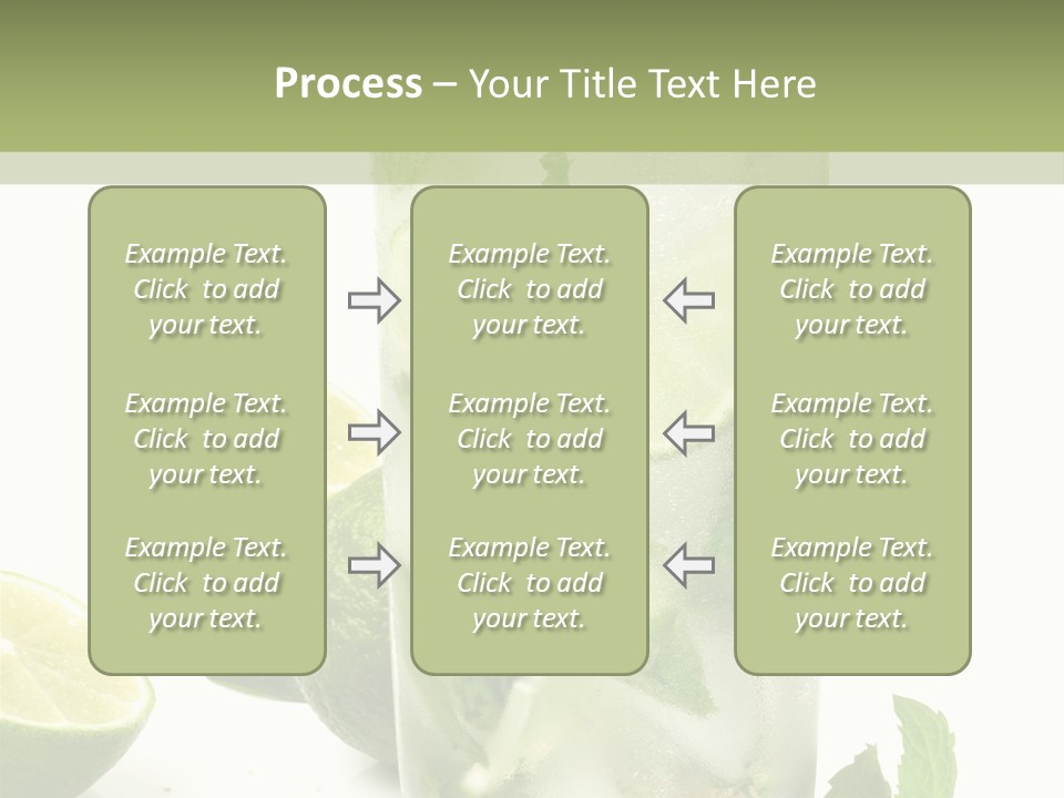 Kalt Brauner Cocktails PowerPoint Template