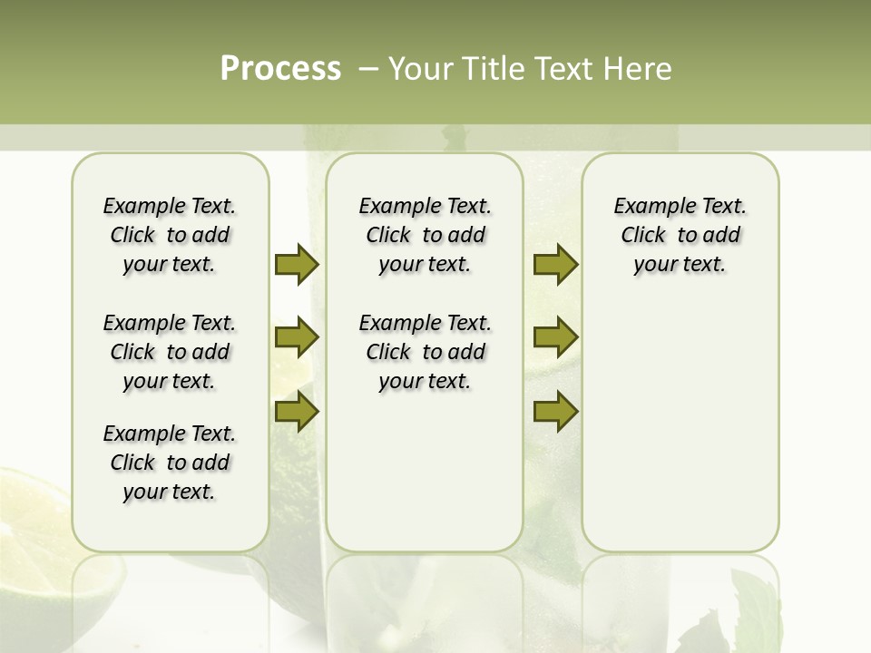 Kalt Brauner Cocktails PowerPoint Template