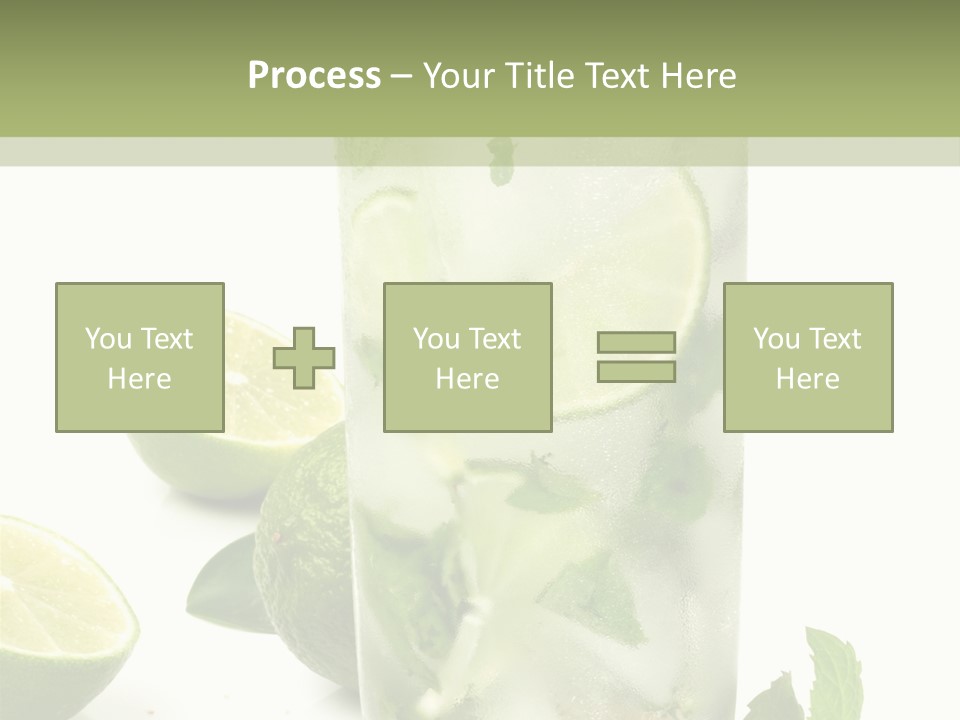 Kalt Brauner Cocktails PowerPoint Template