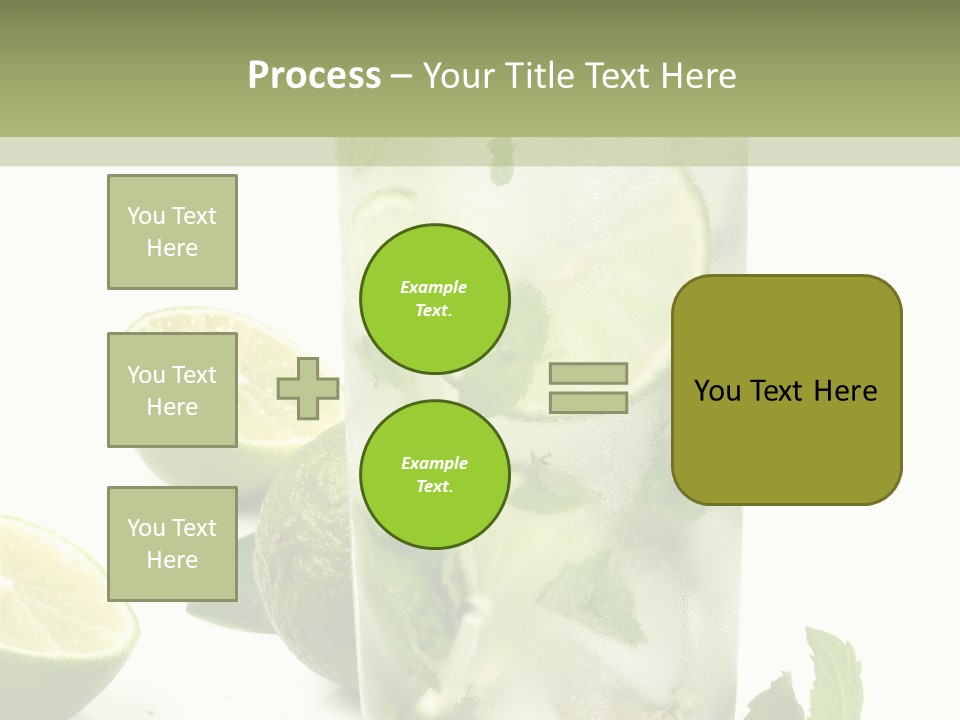 Kalt Brauner Cocktails PowerPoint Template