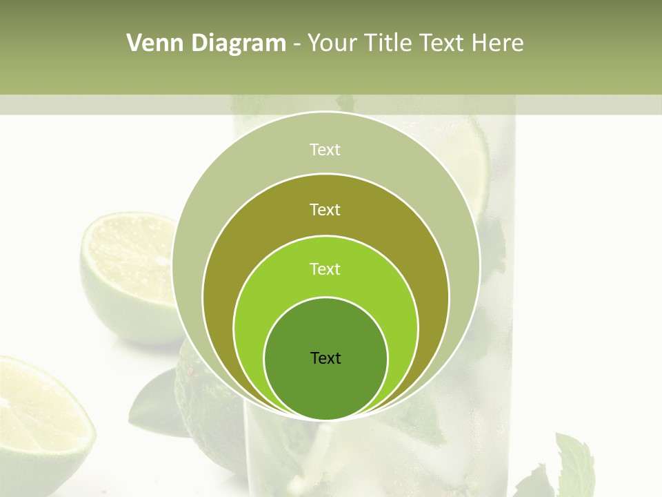 Kalt Brauner Cocktails PowerPoint Template