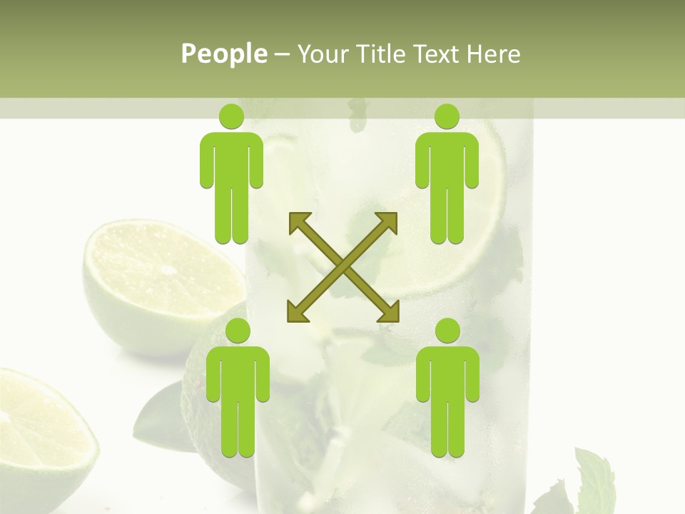 Kalt Brauner Cocktails PowerPoint Template