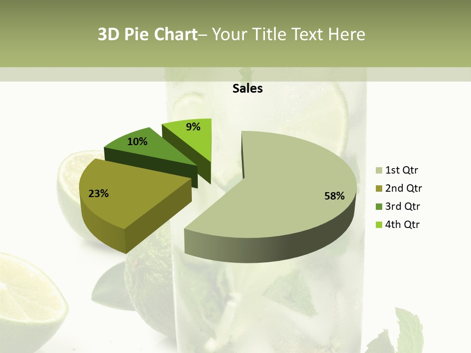 Kalt Brauner Cocktails PowerPoint Template