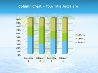 Sand Ingredient Leaf PowerPoint Template