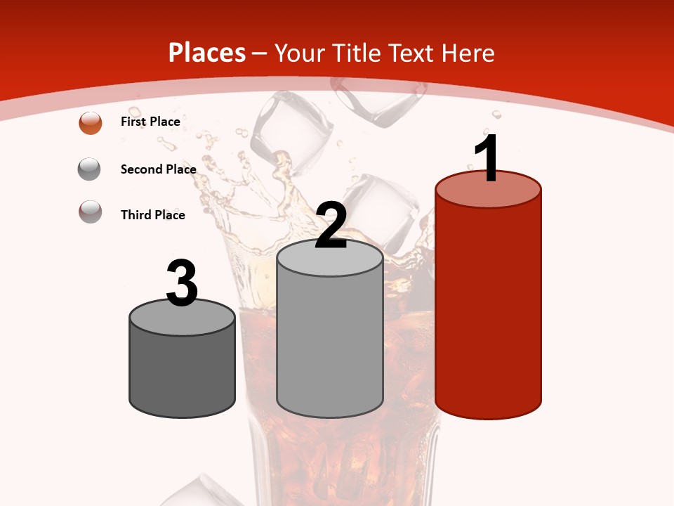 Splash Tempting Lime PowerPoint Template