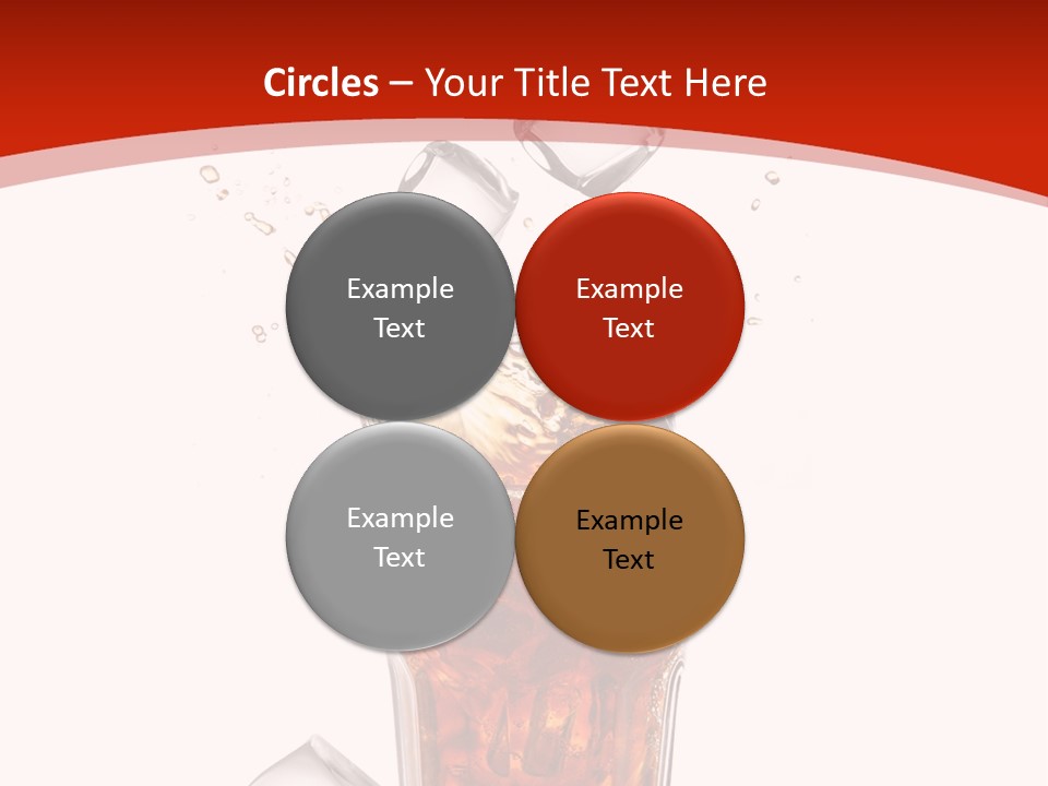 Splash Tempting Lime PowerPoint Template