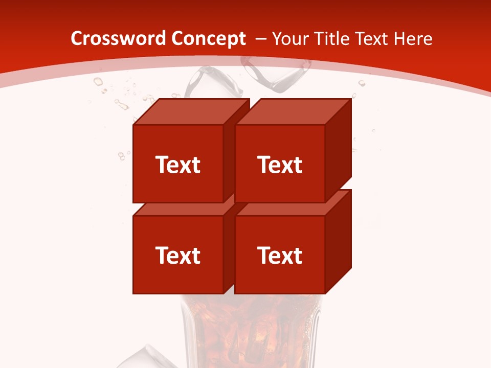 Splash Tempting Lime PowerPoint Template