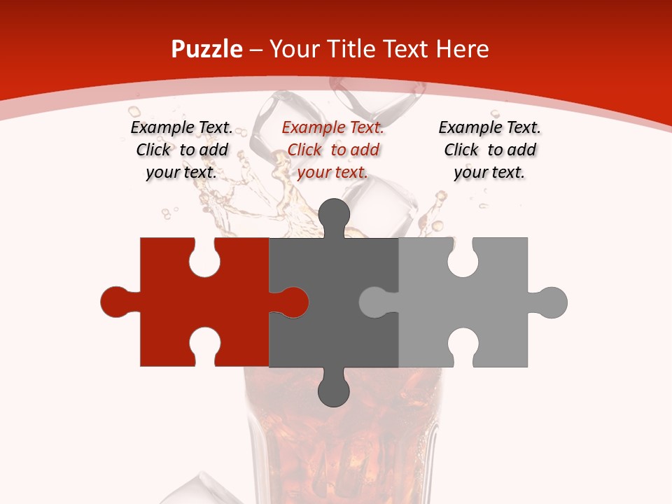 Splash Tempting Lime PowerPoint Template