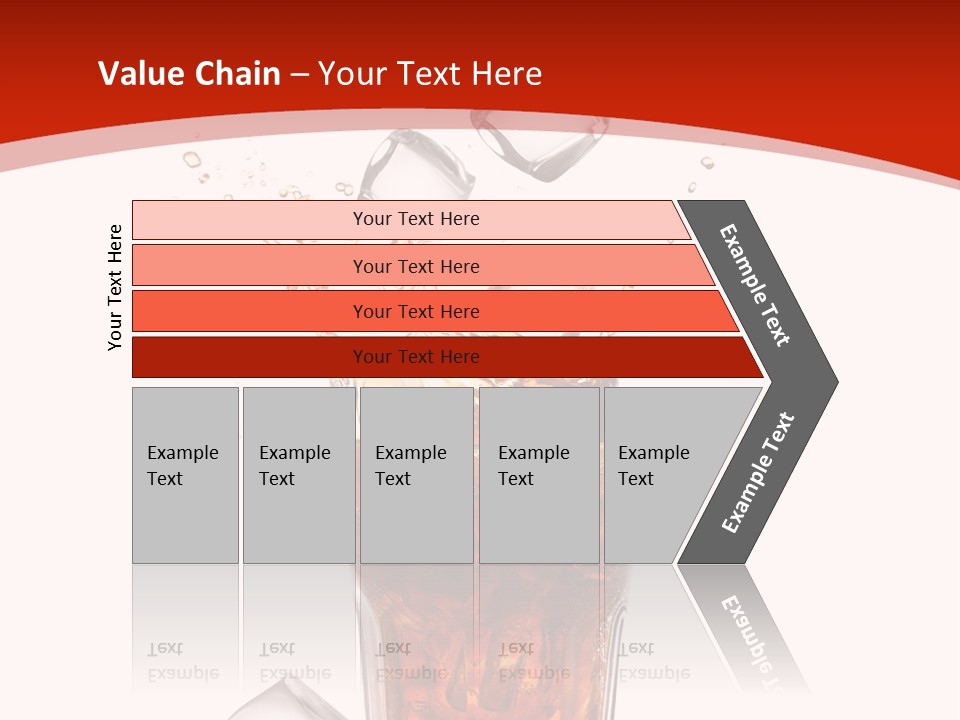 Splash Tempting Lime PowerPoint Template