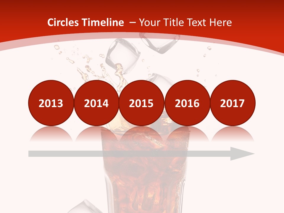 Splash Tempting Lime PowerPoint Template