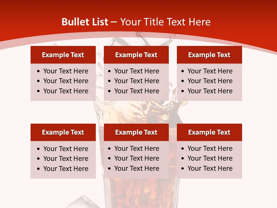 Splash Tempting Lime PowerPoint Template