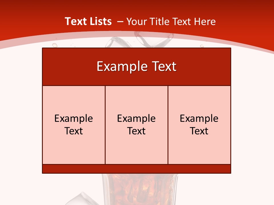 Splash Tempting Lime PowerPoint Template