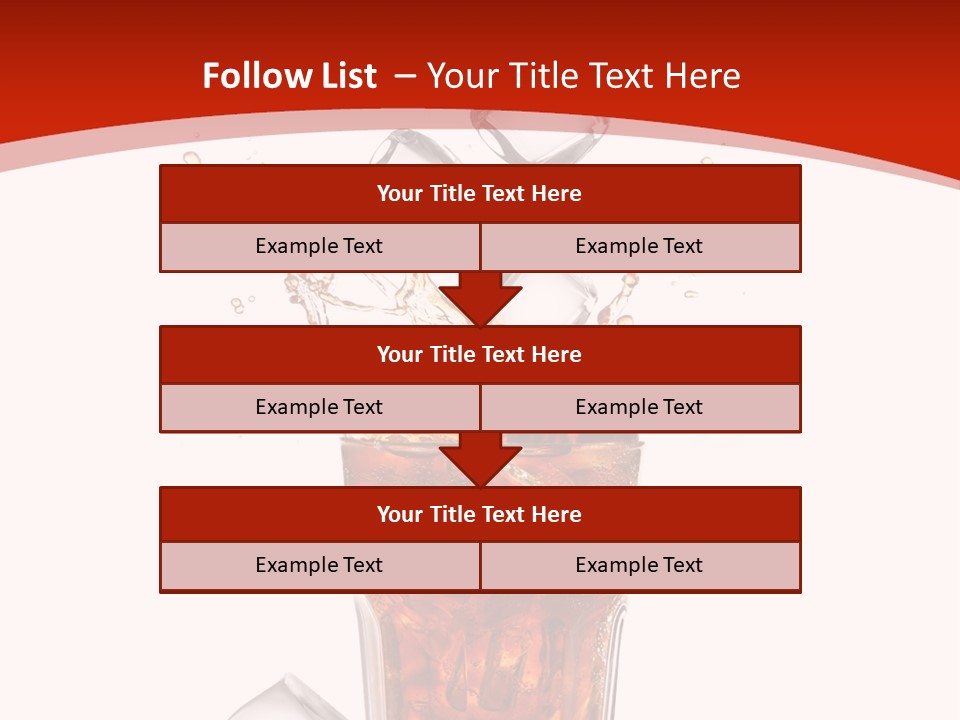 Splash Tempting Lime PowerPoint Template