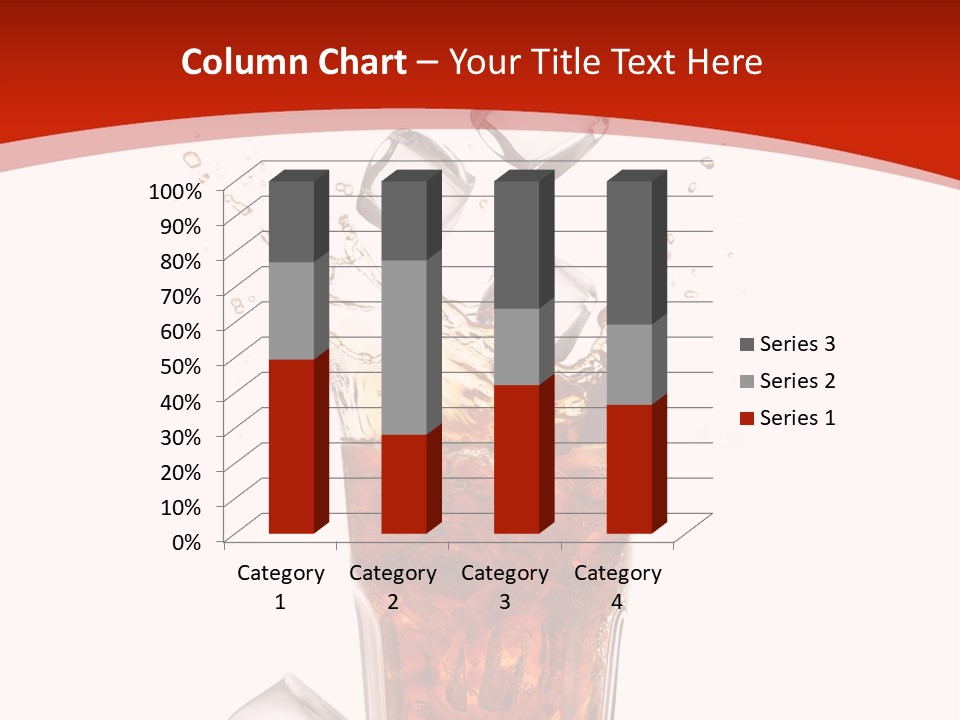 Splash Tempting Lime PowerPoint Template