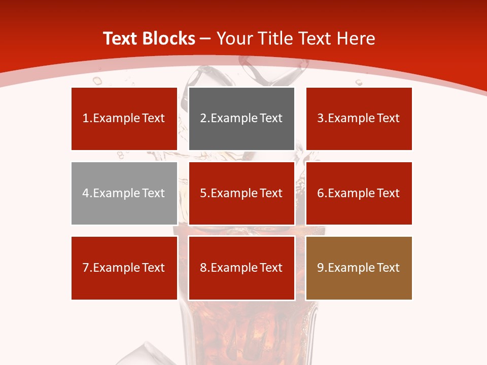 Splash Tempting Lime PowerPoint Template