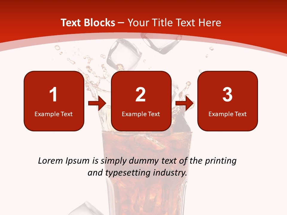 Splash Tempting Lime PowerPoint Template