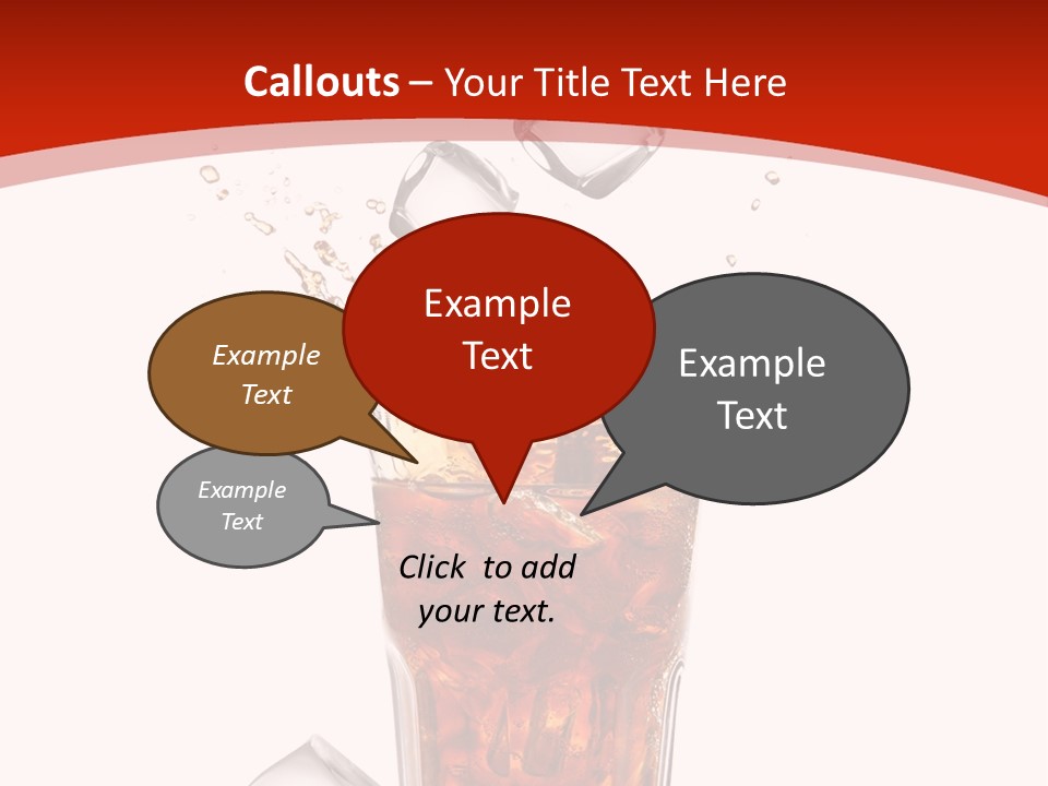 Splash Tempting Lime PowerPoint Template