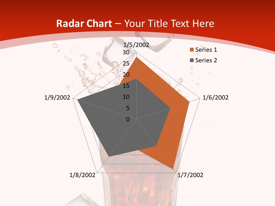 Splash Tempting Lime PowerPoint Template