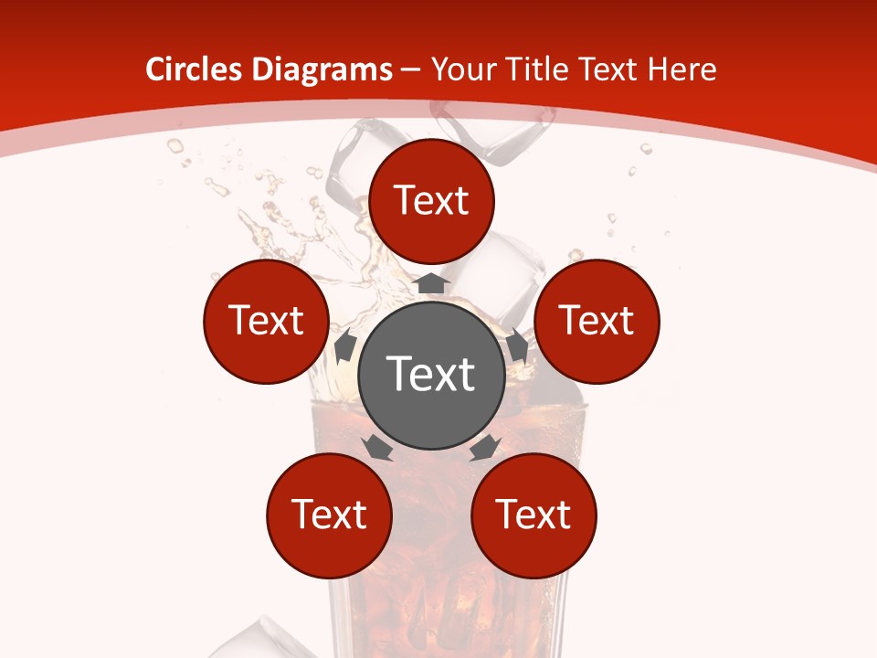 Splash Tempting Lime PowerPoint Template