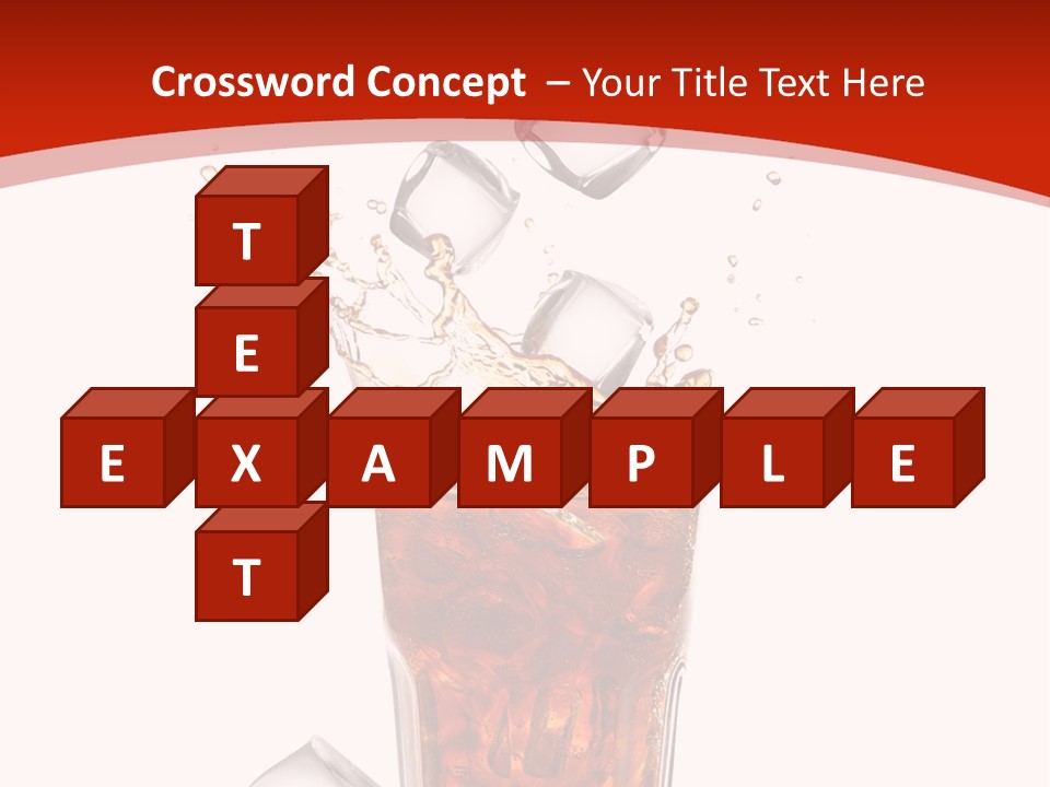 Splash Tempting Lime PowerPoint Template