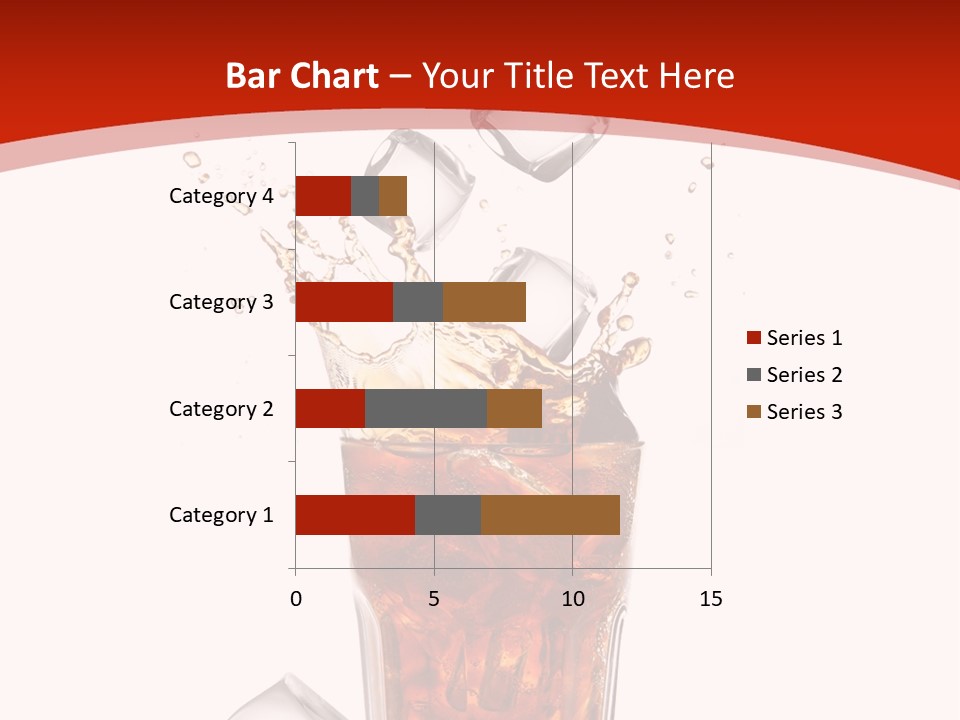 Splash Tempting Lime PowerPoint Template