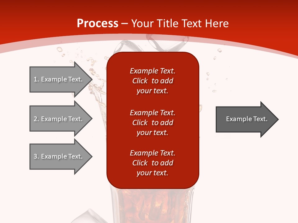 Splash Tempting Lime PowerPoint Template