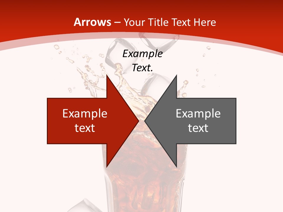 Splash Tempting Lime PowerPoint Template