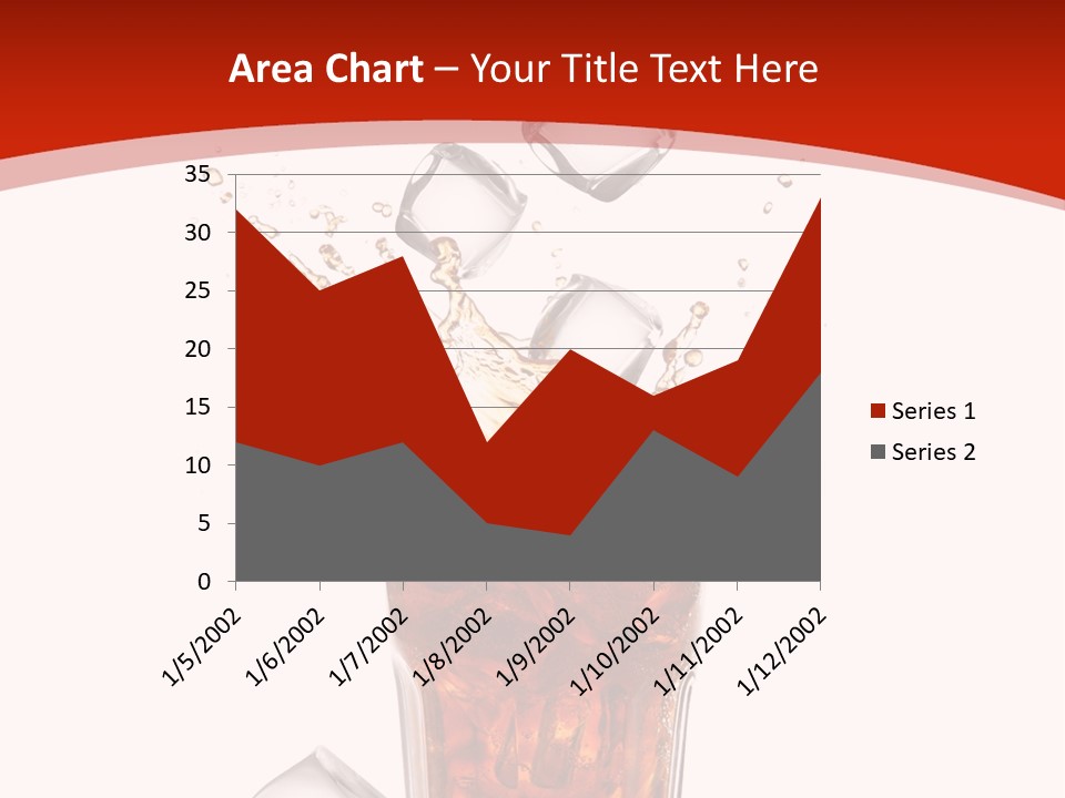 Splash Tempting Lime PowerPoint Template