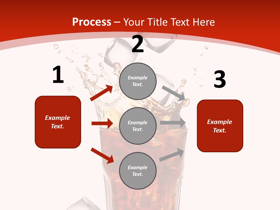 Splash Tempting Lime PowerPoint Template