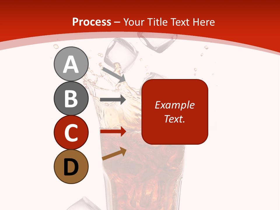 Splash Tempting Lime PowerPoint Template