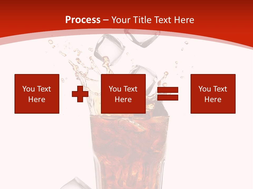 Splash Tempting Lime PowerPoint Template