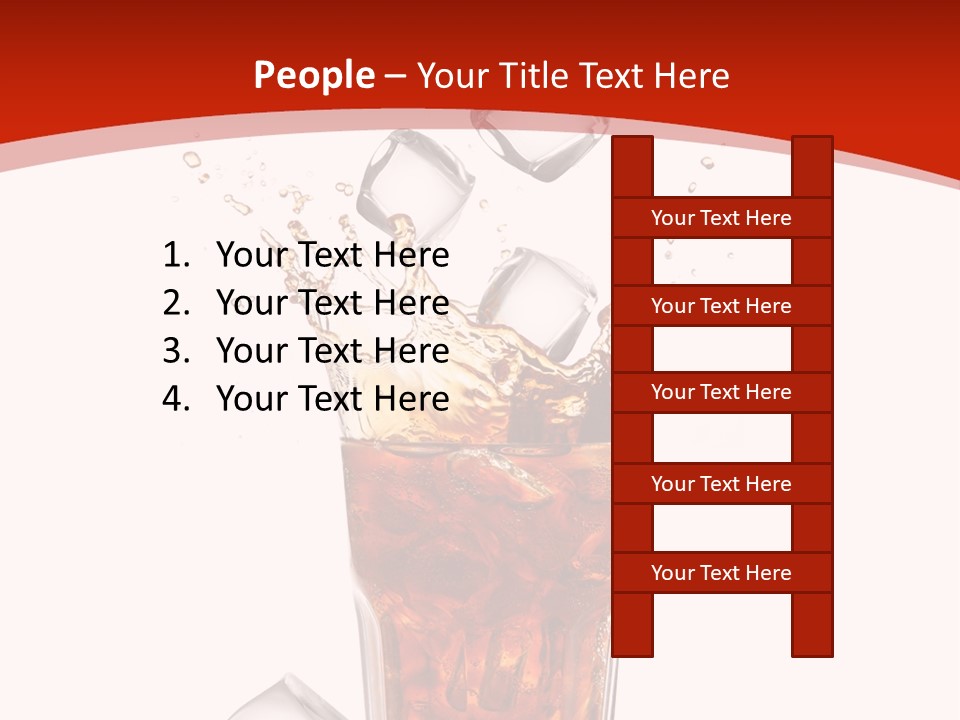 Splash Tempting Lime PowerPoint Template