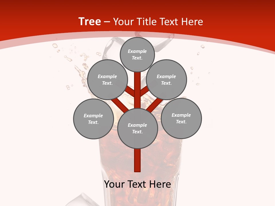 Splash Tempting Lime PowerPoint Template