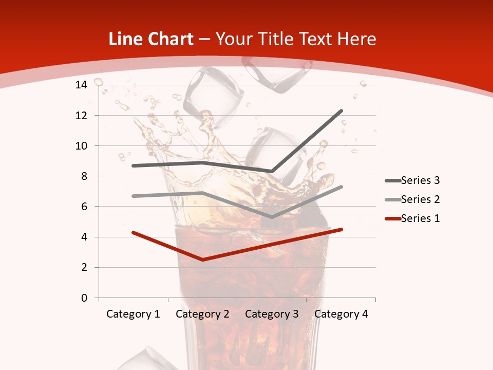 Splash Tempting Lime PowerPoint Template