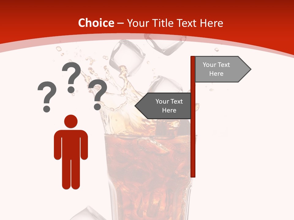 Splash Tempting Lime PowerPoint Template