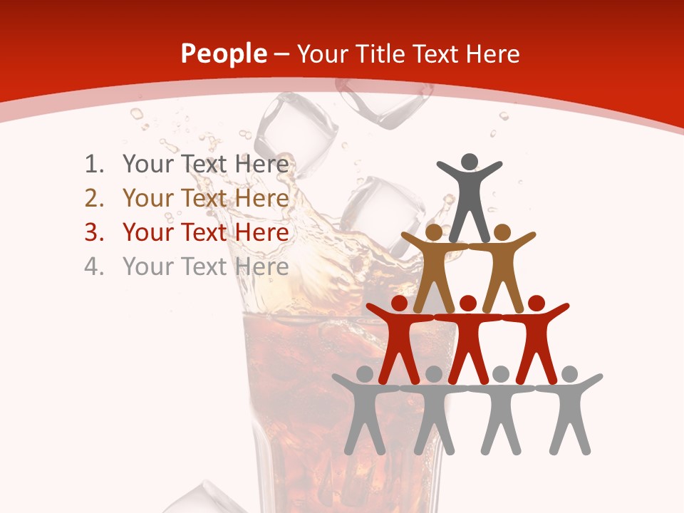 Splash Tempting Lime PowerPoint Template