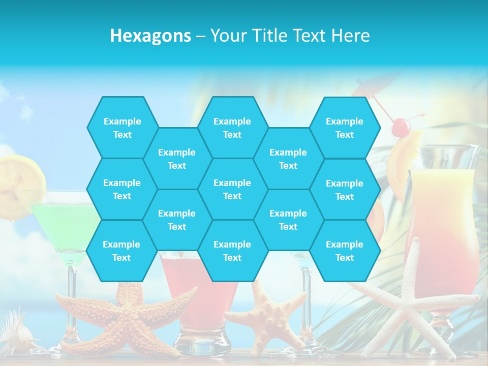 Relaxation Alcohol Fruit PowerPoint Template