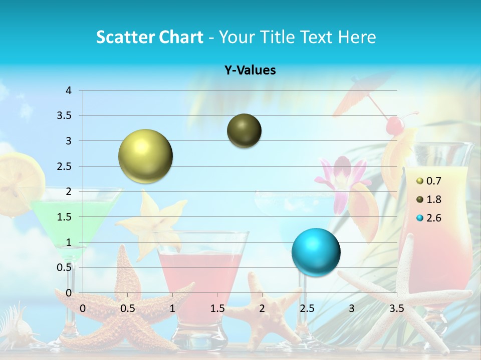 Relaxation Alcohol Fruit PowerPoint Template