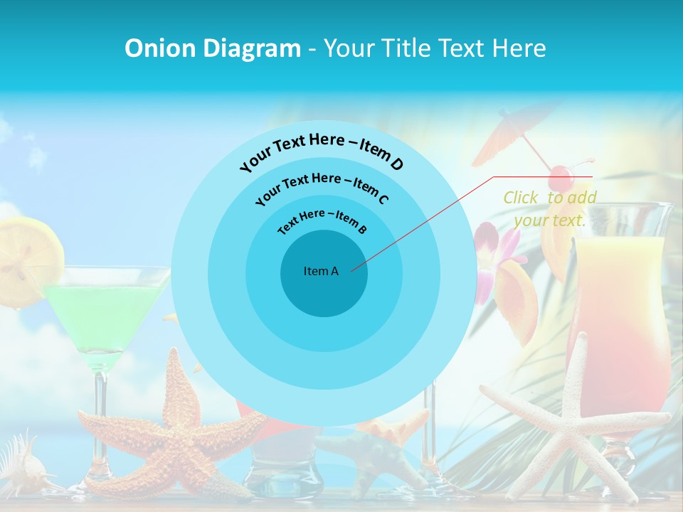 Relaxation Alcohol Fruit PowerPoint Template