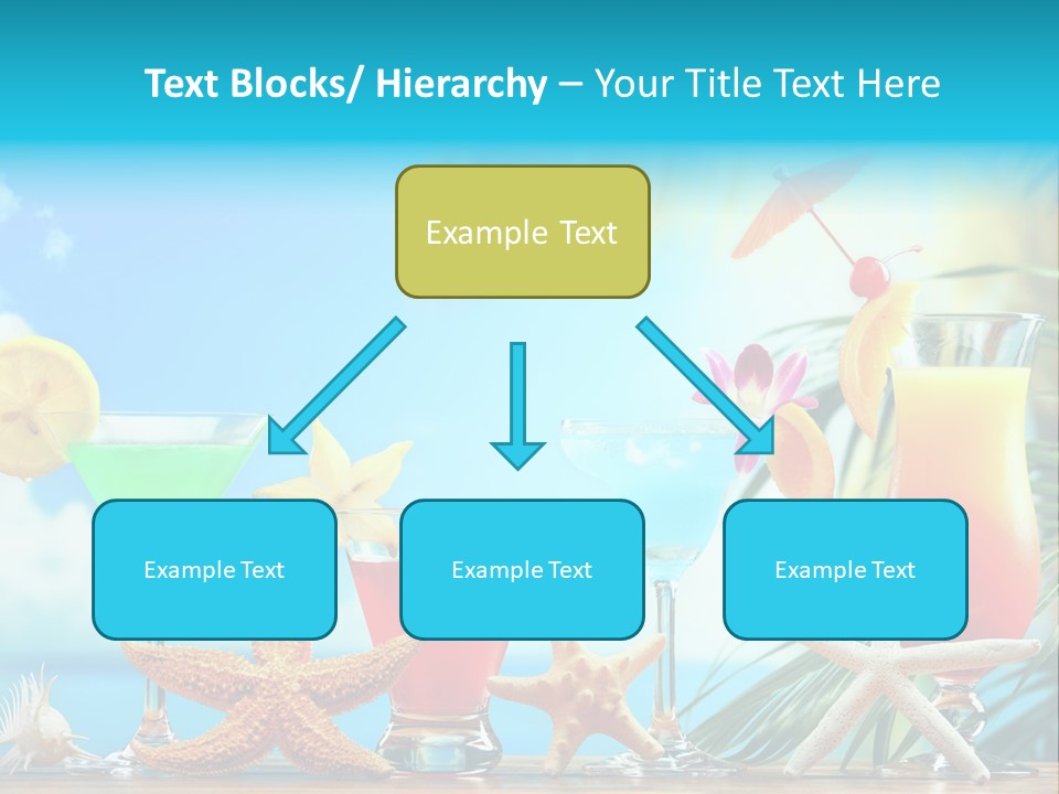 Relaxation Alcohol Fruit PowerPoint Template