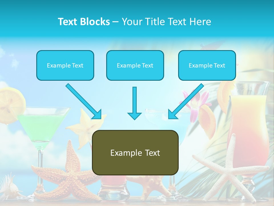 Relaxation Alcohol Fruit PowerPoint Template