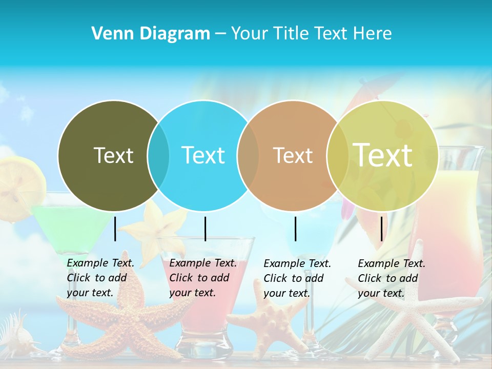 Relaxation Alcohol Fruit PowerPoint Template