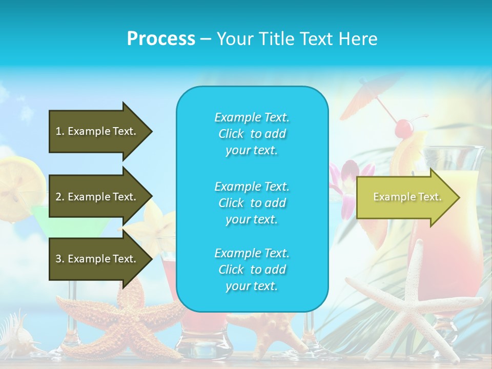 Relaxation Alcohol Fruit PowerPoint Template