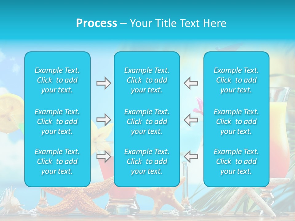 Relaxation Alcohol Fruit PowerPoint Template