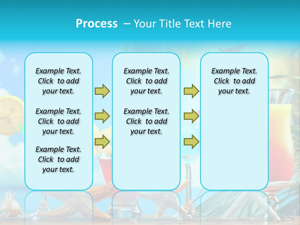Relaxation Alcohol Fruit PowerPoint Template