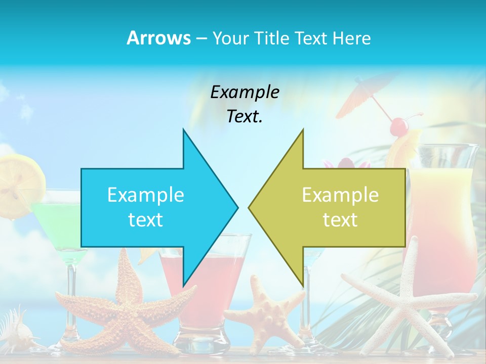 Relaxation Alcohol Fruit PowerPoint Template