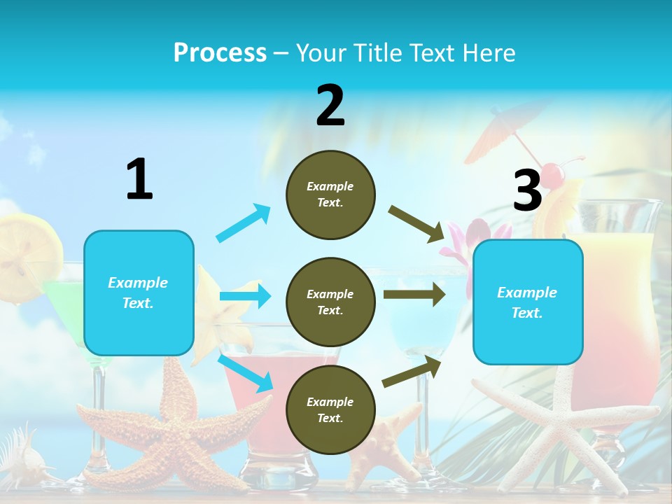 Relaxation Alcohol Fruit PowerPoint Template